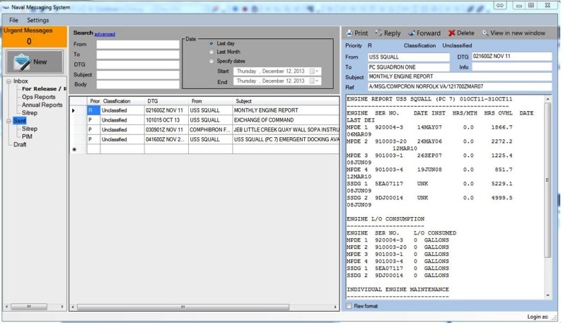 CS3004 - NavalMessaging